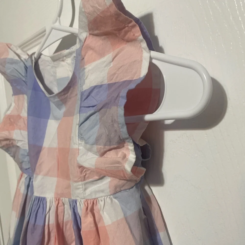 Carter's Pastel Plaid Dress Size 2T